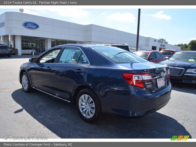 Parisian Night Pearl / Ivory 2014 Toyota Camry LE