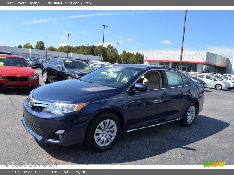 Parisian Night Pearl / Ivory 2014 Toyota Camry LE