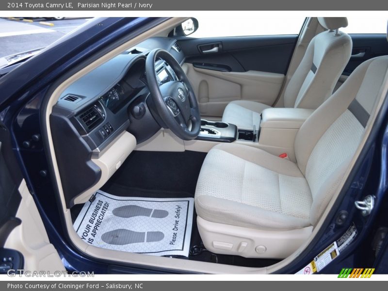 Parisian Night Pearl / Ivory 2014 Toyota Camry LE