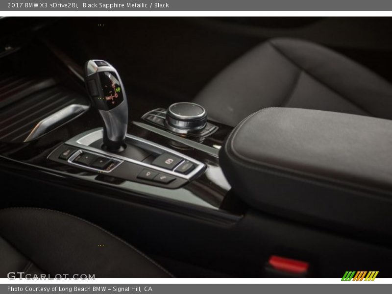Black Sapphire Metallic / Black 2017 BMW X3 sDrive28i