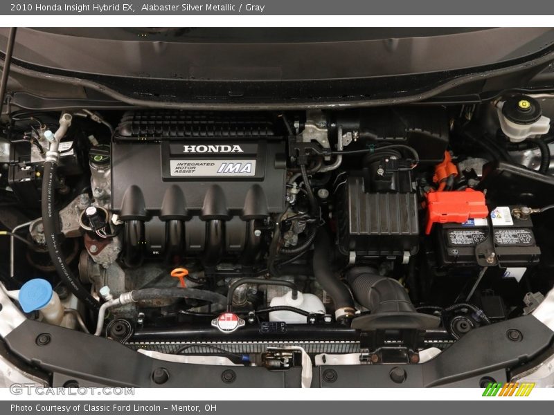 Alabaster Silver Metallic / Gray 2010 Honda Insight Hybrid EX