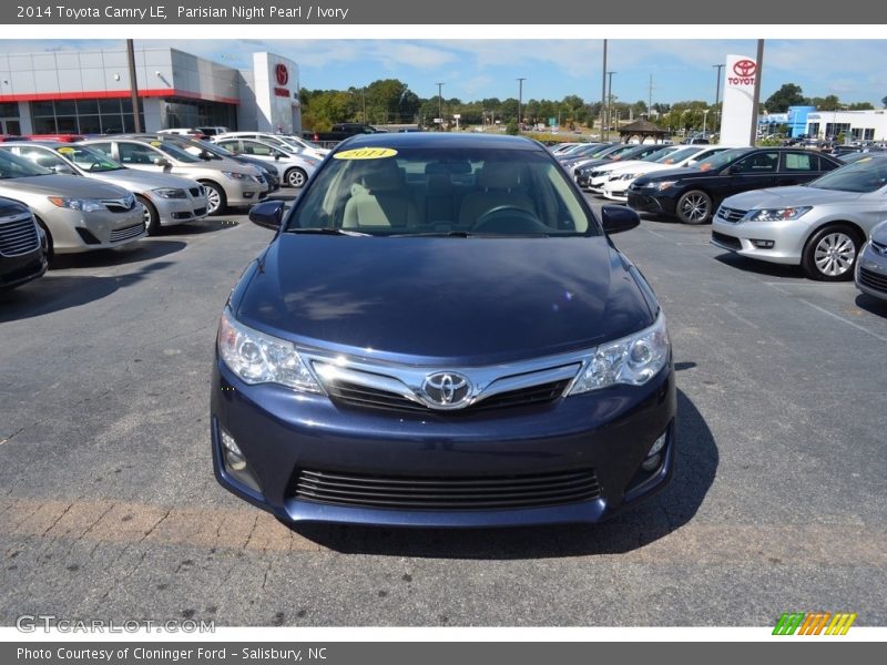 Parisian Night Pearl / Ivory 2014 Toyota Camry LE