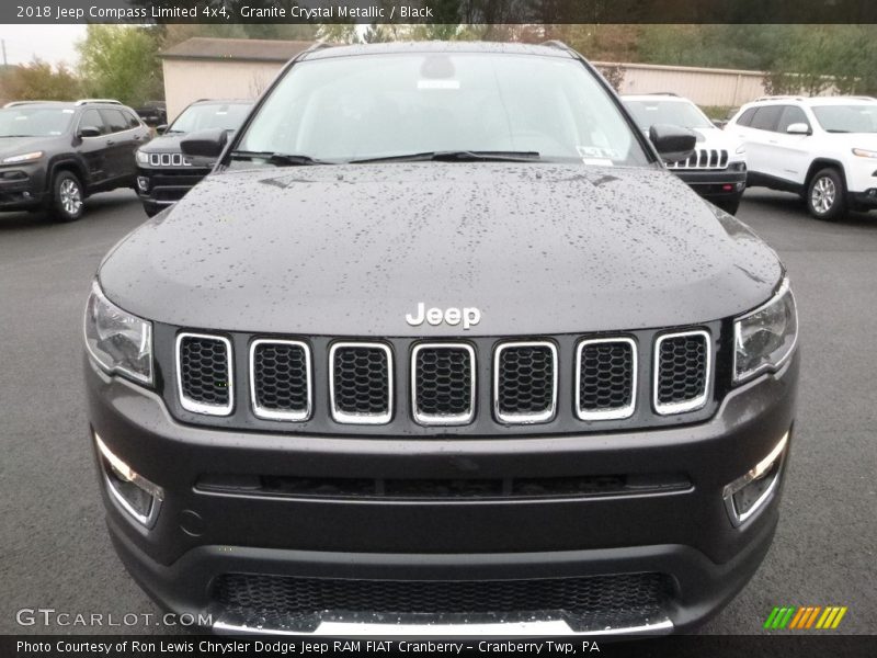 Granite Crystal Metallic / Black 2018 Jeep Compass Limited 4x4