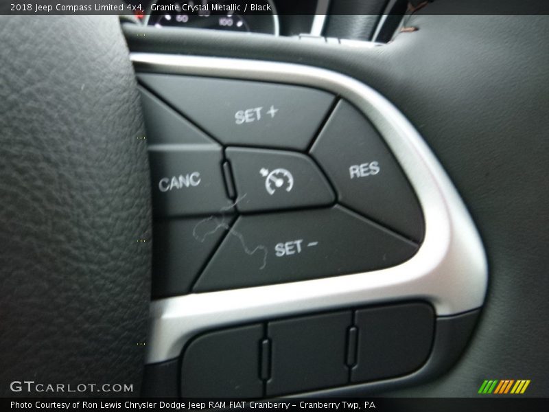 Granite Crystal Metallic / Black 2018 Jeep Compass Limited 4x4