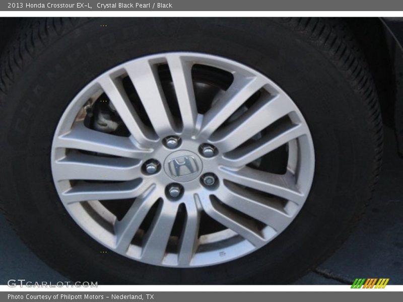 Crystal Black Pearl / Black 2013 Honda Crosstour EX-L