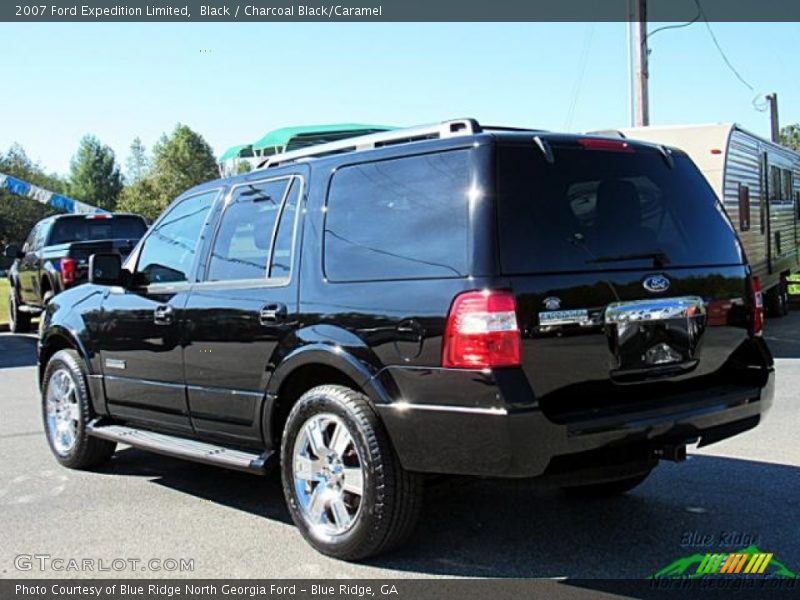 Black / Charcoal Black/Caramel 2007 Ford Expedition Limited