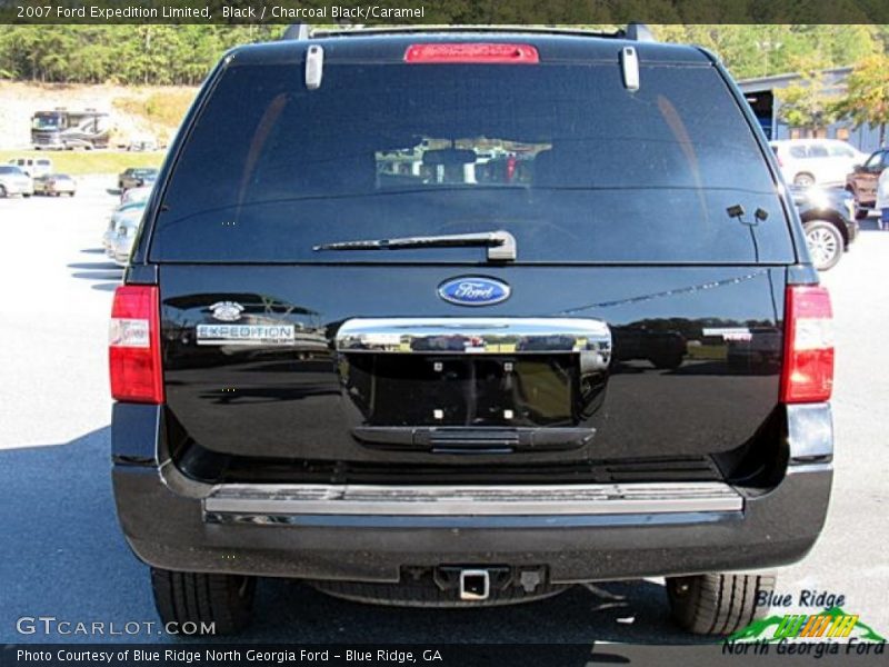 Black / Charcoal Black/Caramel 2007 Ford Expedition Limited