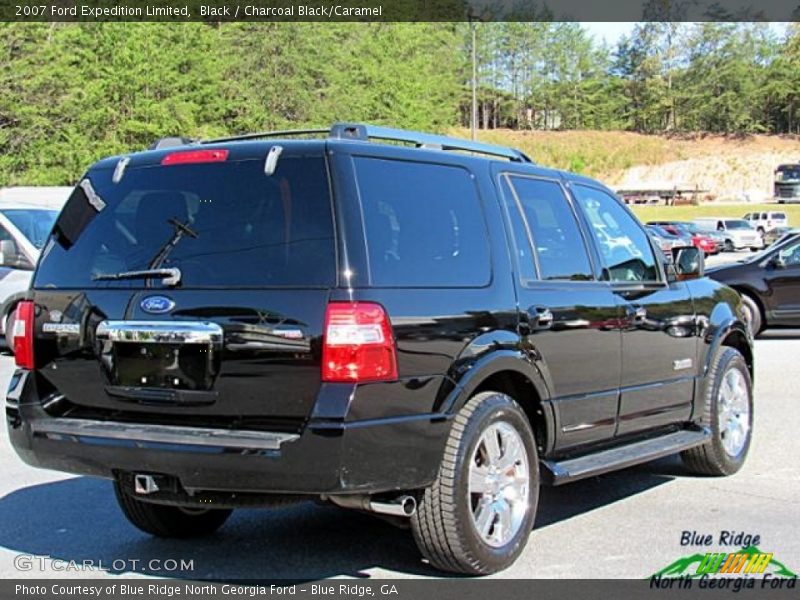 Black / Charcoal Black/Caramel 2007 Ford Expedition Limited