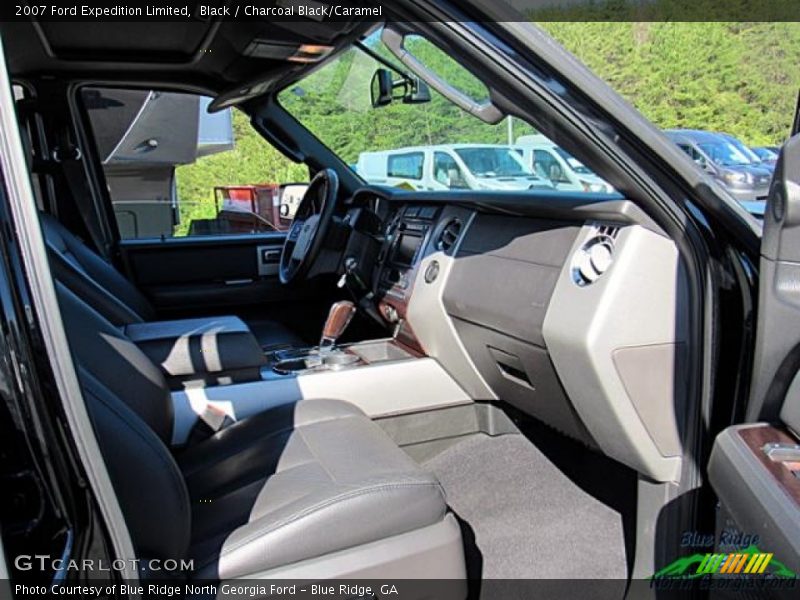 Black / Charcoal Black/Caramel 2007 Ford Expedition Limited