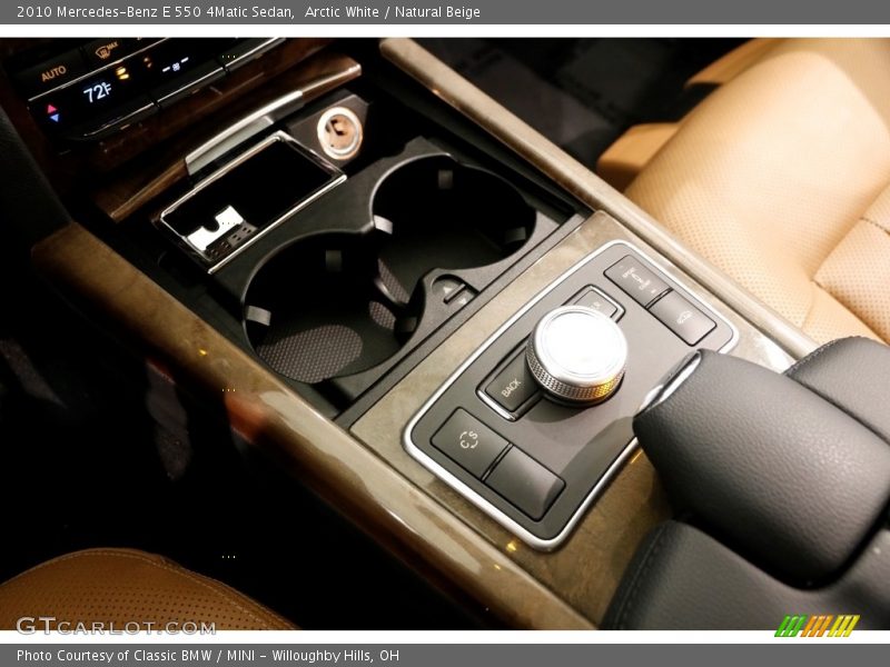 Arctic White / Natural Beige 2010 Mercedes-Benz E 550 4Matic Sedan