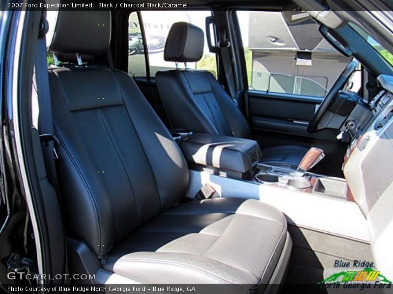 Black / Charcoal Black/Caramel 2007 Ford Expedition Limited