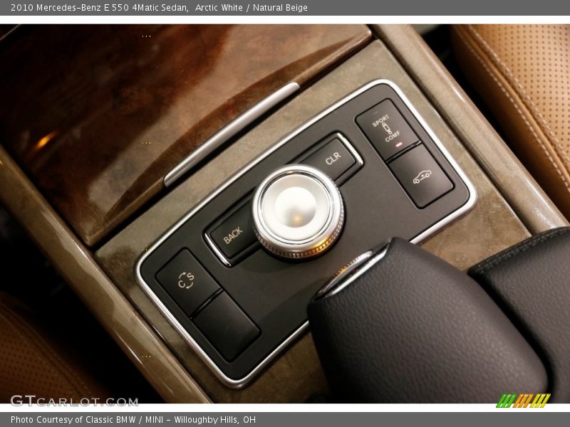Arctic White / Natural Beige 2010 Mercedes-Benz E 550 4Matic Sedan