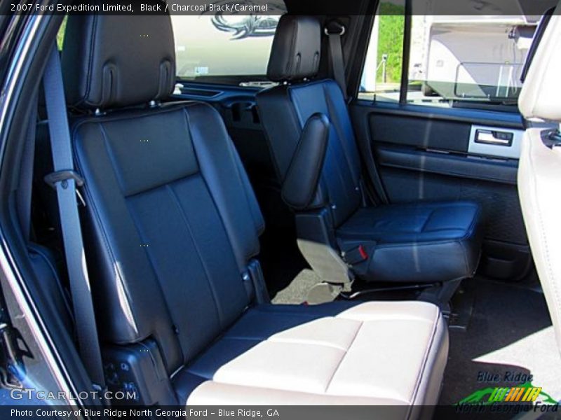 Black / Charcoal Black/Caramel 2007 Ford Expedition Limited