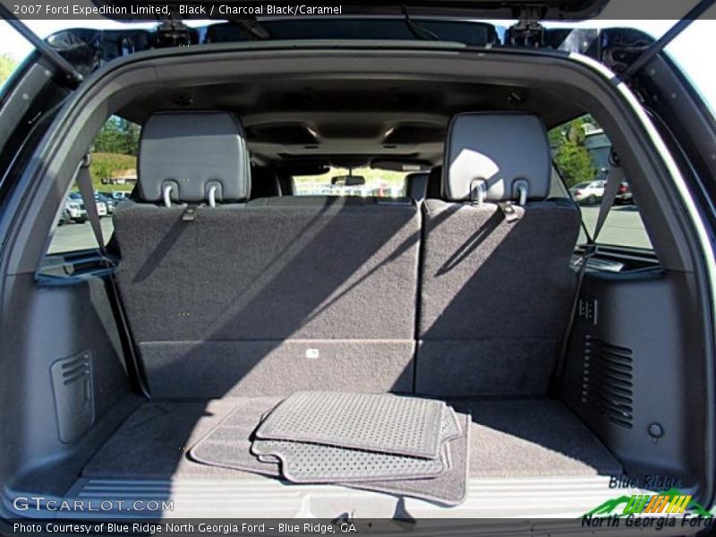 Black / Charcoal Black/Caramel 2007 Ford Expedition Limited