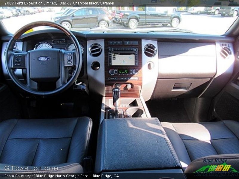 Black / Charcoal Black/Caramel 2007 Ford Expedition Limited