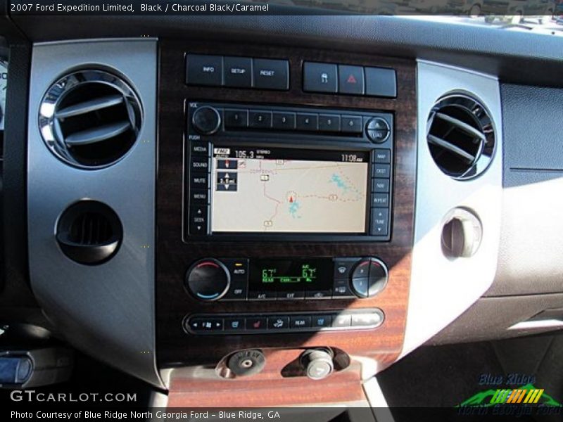 Black / Charcoal Black/Caramel 2007 Ford Expedition Limited