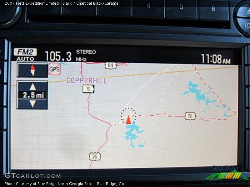 Black / Charcoal Black/Caramel 2007 Ford Expedition Limited