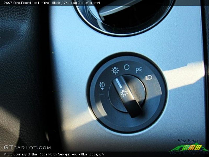 Black / Charcoal Black/Caramel 2007 Ford Expedition Limited