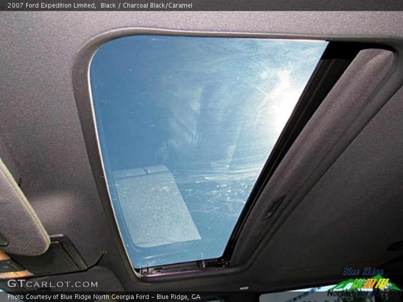 Black / Charcoal Black/Caramel 2007 Ford Expedition Limited