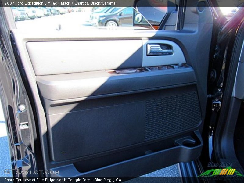 Black / Charcoal Black/Caramel 2007 Ford Expedition Limited