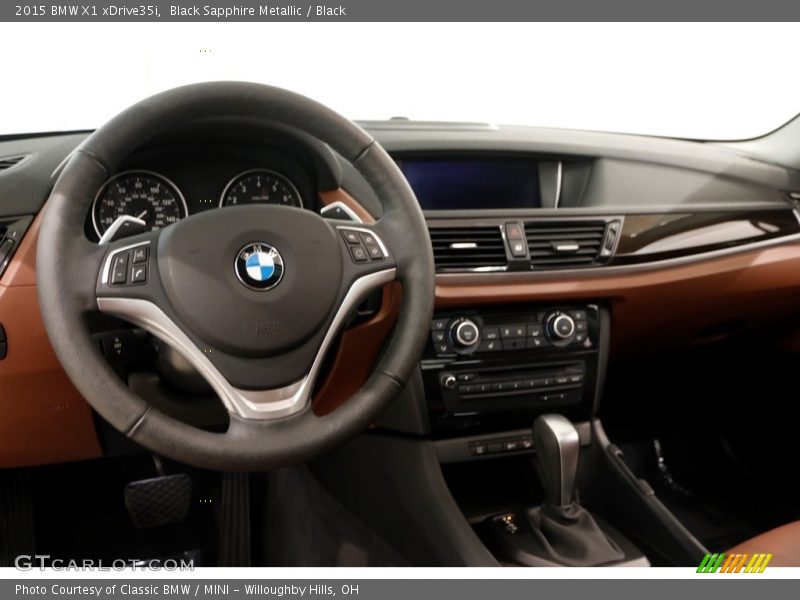 Black Sapphire Metallic / Black 2015 BMW X1 xDrive35i