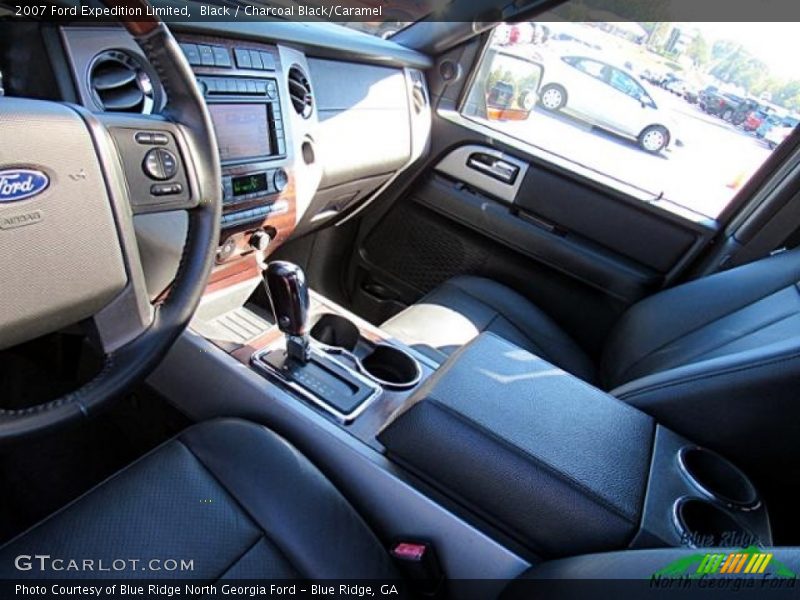 Black / Charcoal Black/Caramel 2007 Ford Expedition Limited