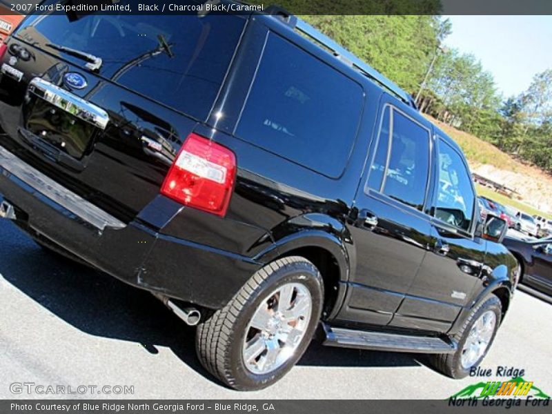 Black / Charcoal Black/Caramel 2007 Ford Expedition Limited