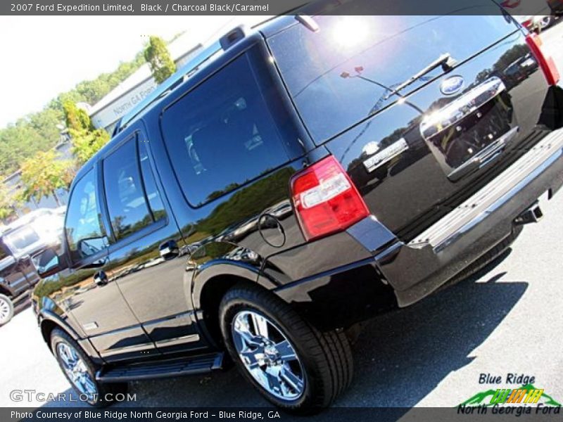 Black / Charcoal Black/Caramel 2007 Ford Expedition Limited