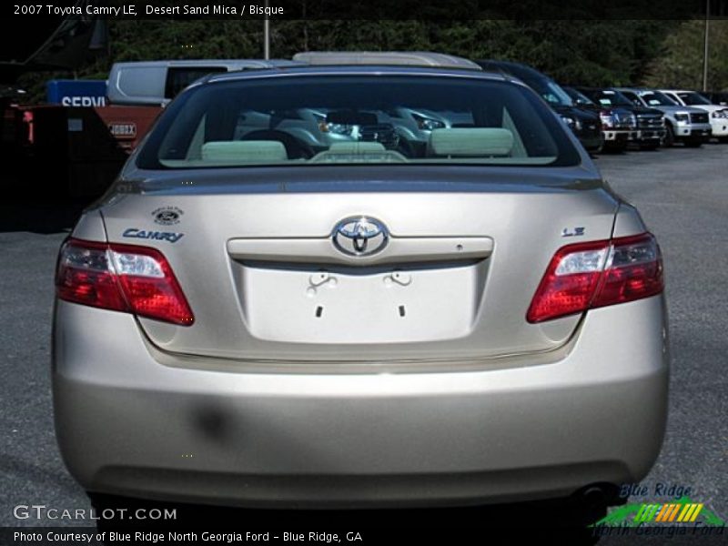 Desert Sand Mica / Bisque 2007 Toyota Camry LE