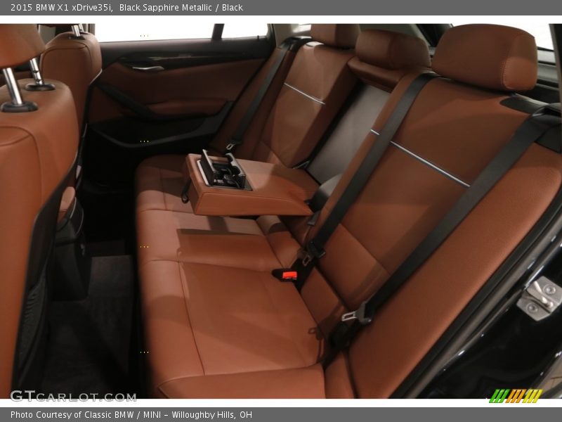 Black Sapphire Metallic / Black 2015 BMW X1 xDrive35i
