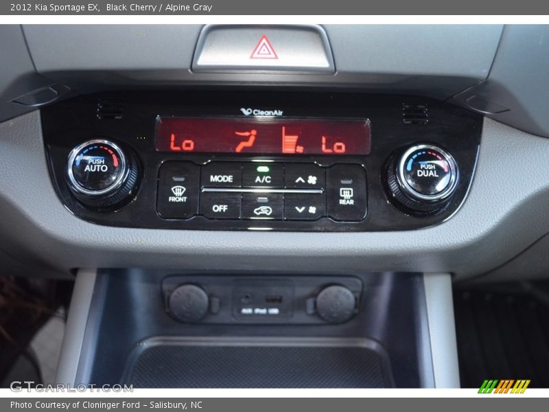 Black Cherry / Alpine Gray 2012 Kia Sportage EX