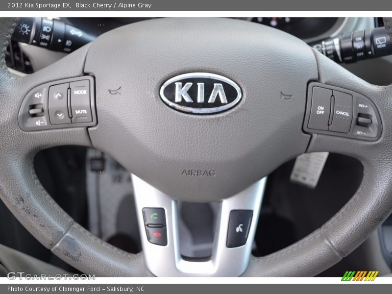 Black Cherry / Alpine Gray 2012 Kia Sportage EX