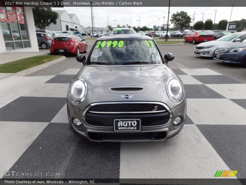 Moonwalk Grey Metallic / Carbon Black 2017 Mini Hardtop Cooper S 2 Door
