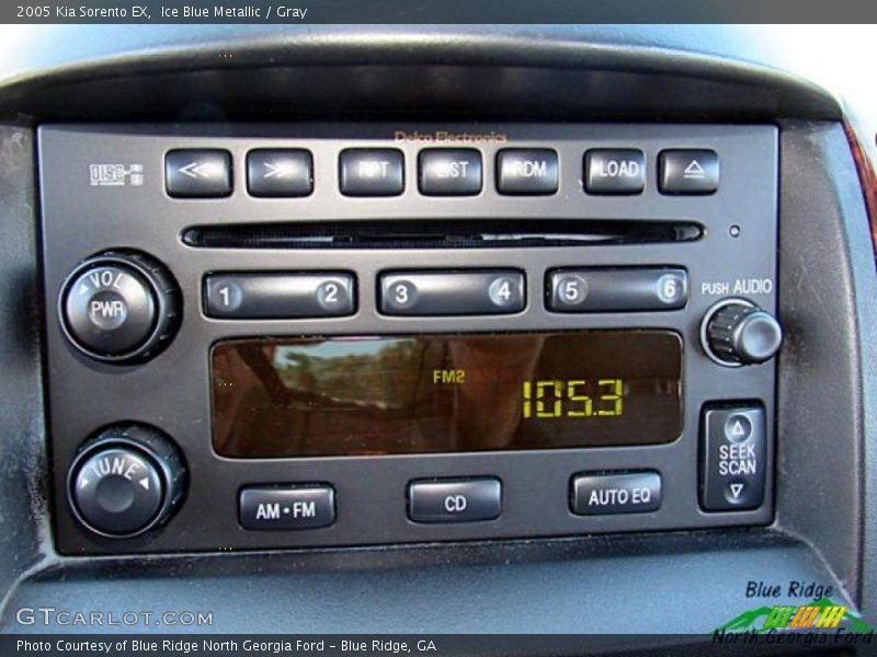 Ice Blue Metallic / Gray 2005 Kia Sorento EX