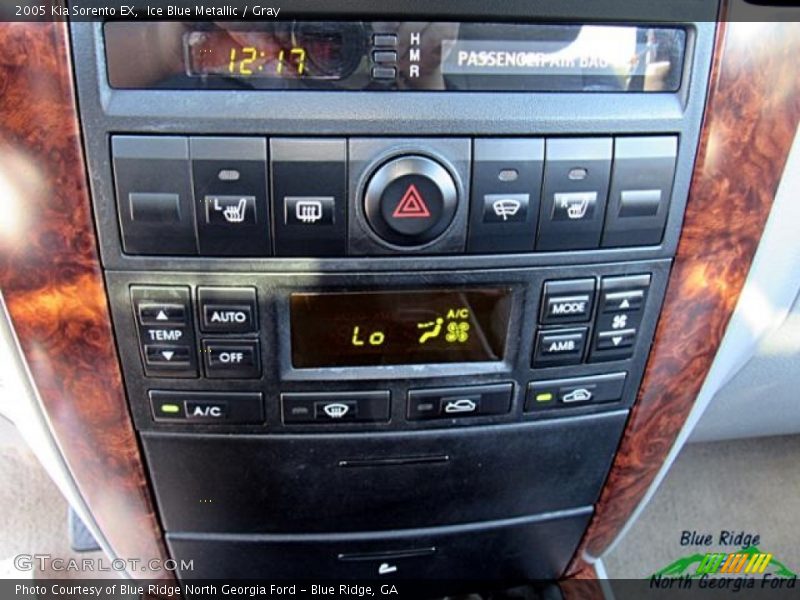 Ice Blue Metallic / Gray 2005 Kia Sorento EX