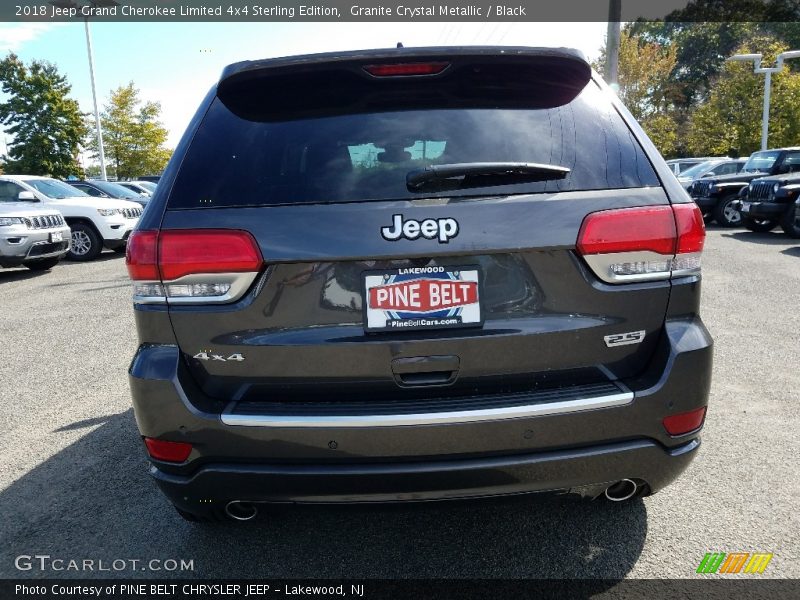 Granite Crystal Metallic / Black 2018 Jeep Grand Cherokee Limited 4x4 Sterling Edition