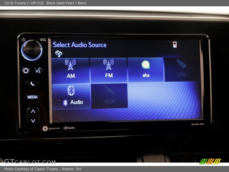 Black Sand Pearl / Black 2018 Toyota C-HR XLE
