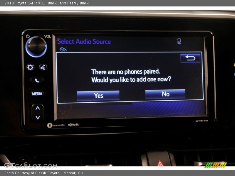 Black Sand Pearl / Black 2018 Toyota C-HR XLE