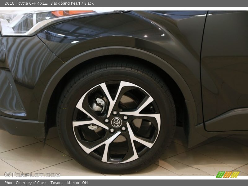 Black Sand Pearl / Black 2018 Toyota C-HR XLE