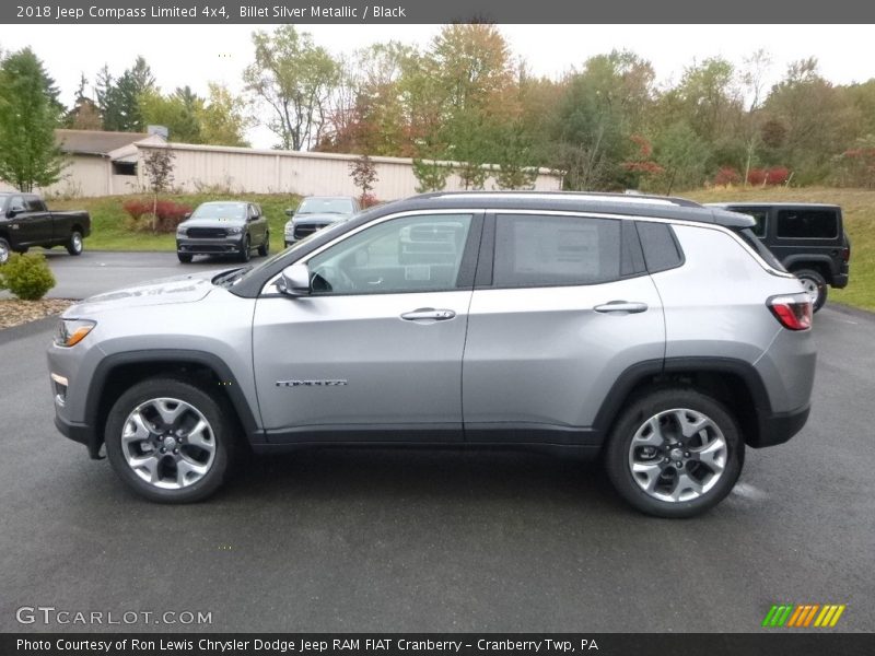 Billet Silver Metallic / Black 2018 Jeep Compass Limited 4x4