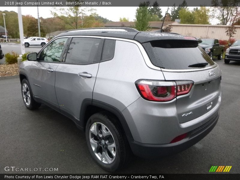 Billet Silver Metallic / Black 2018 Jeep Compass Limited 4x4
