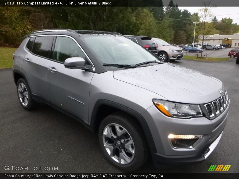 Billet Silver Metallic / Black 2018 Jeep Compass Limited 4x4