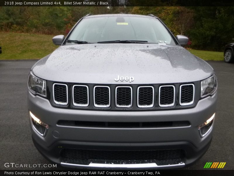 Billet Silver Metallic / Black 2018 Jeep Compass Limited 4x4