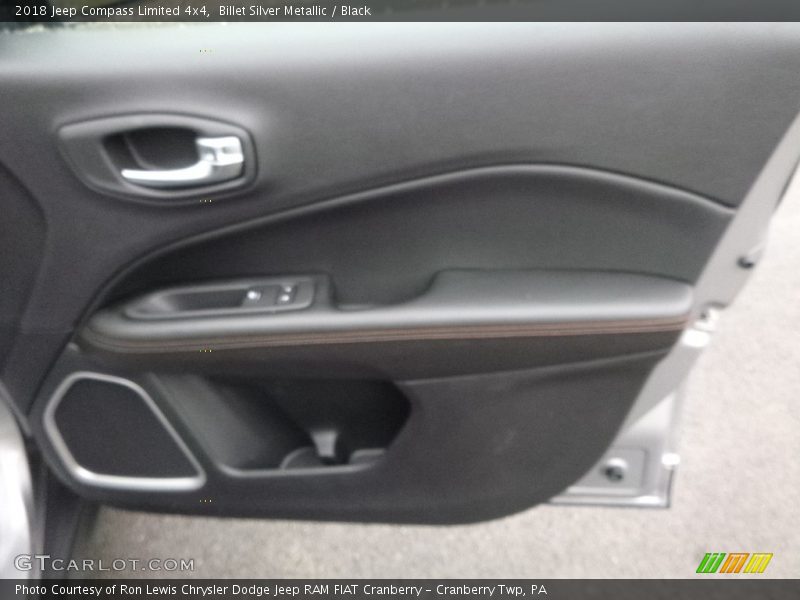 Billet Silver Metallic / Black 2018 Jeep Compass Limited 4x4