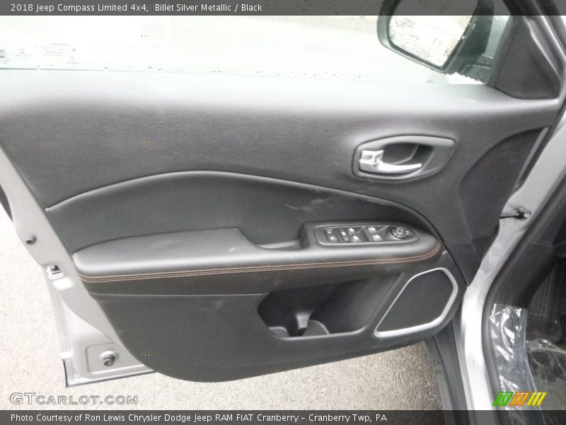 Billet Silver Metallic / Black 2018 Jeep Compass Limited 4x4