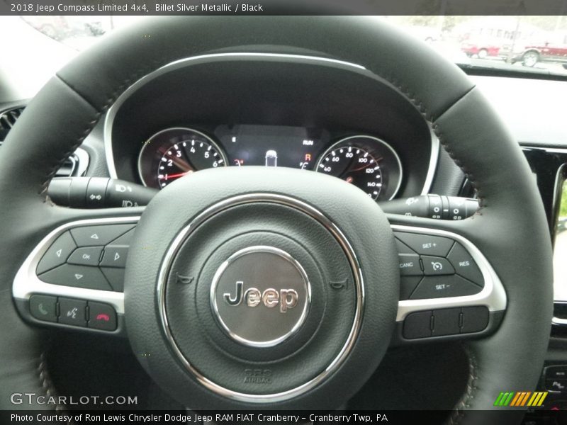 Billet Silver Metallic / Black 2018 Jeep Compass Limited 4x4
