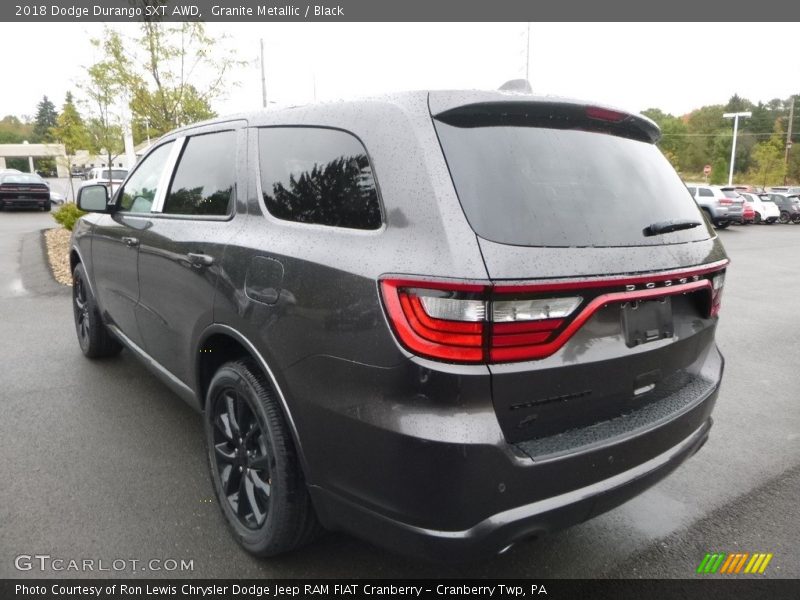 Granite Metallic / Black 2018 Dodge Durango SXT AWD