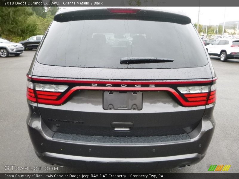 Granite Metallic / Black 2018 Dodge Durango SXT AWD