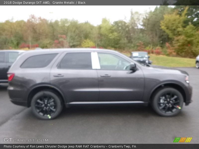 Granite Metallic / Black 2018 Dodge Durango SXT AWD