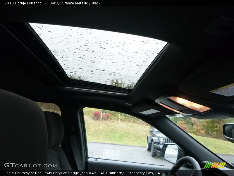 Granite Metallic / Black 2018 Dodge Durango SXT AWD